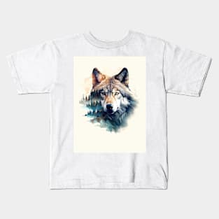 Mystic Wolf Kids T-Shirt